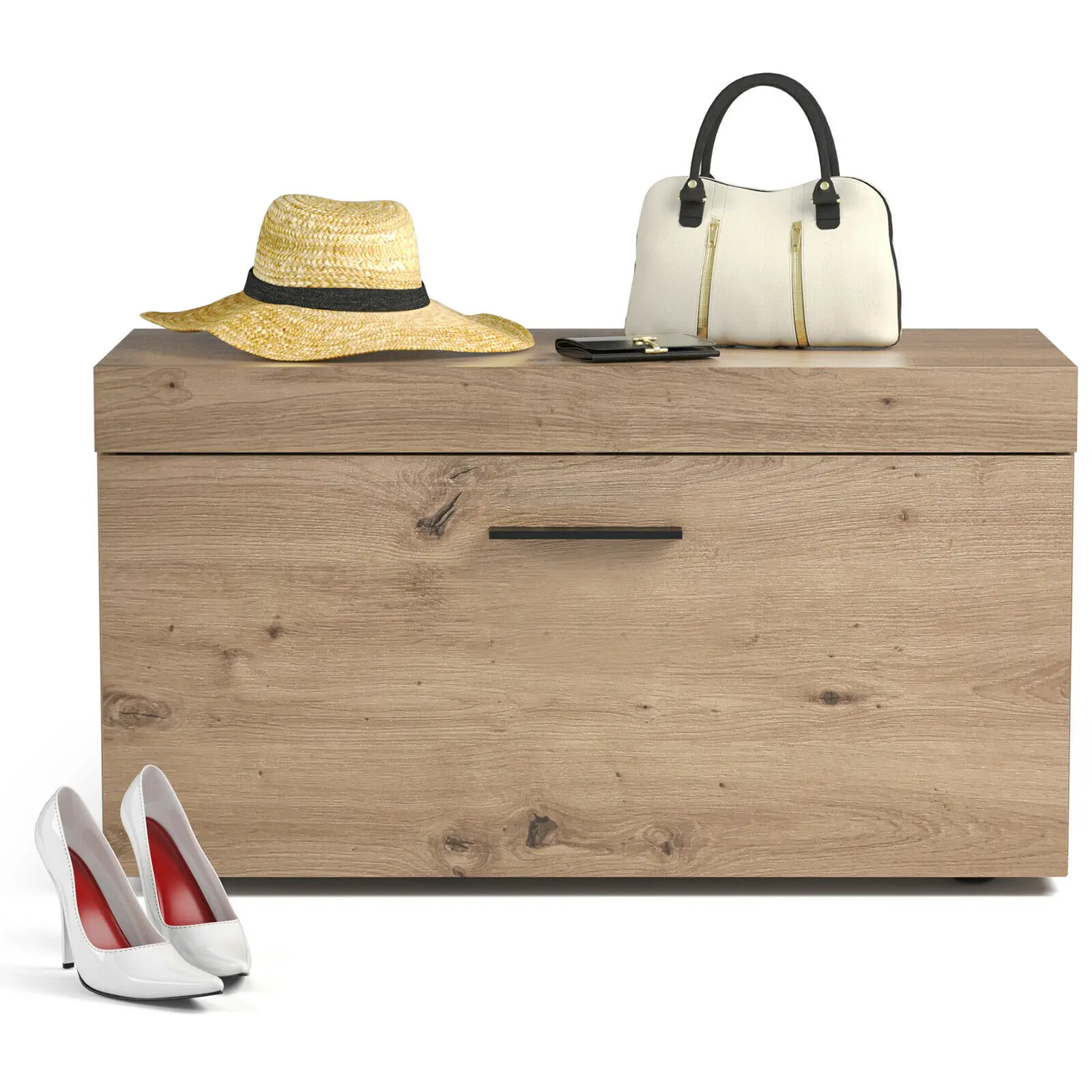 

Shoe Rack Storage Cabinet Storage Chest Organizer Entryway Bedroom HW67598