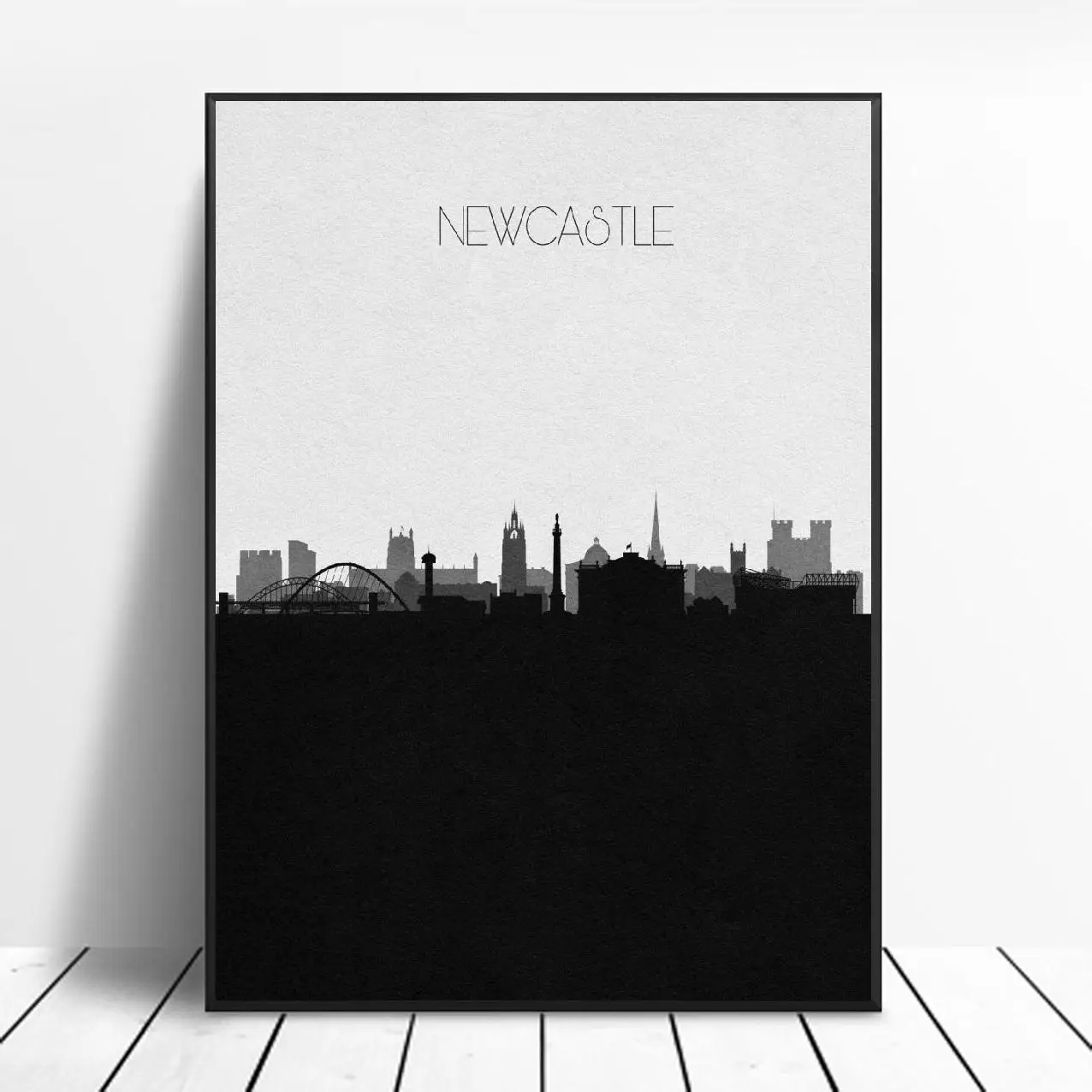 Newcastle Skyline холст картины настенные печать на холсте домашний Декор настенный