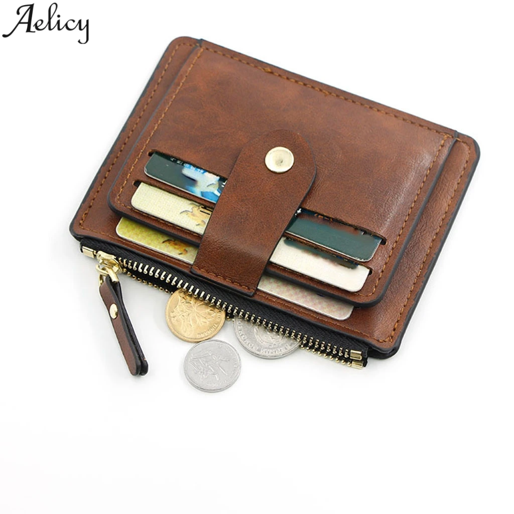 Aelicy женские кошельки-клатчи из искусственной кожи модные новые маленькие карманные кошельки на молнии брелок с отсеком карточки Многофункциональный держатель для карт