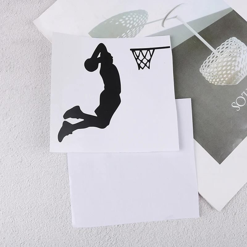 Виниловая наклейка переключатель с изображением баскетбольного игрока|Наклейки