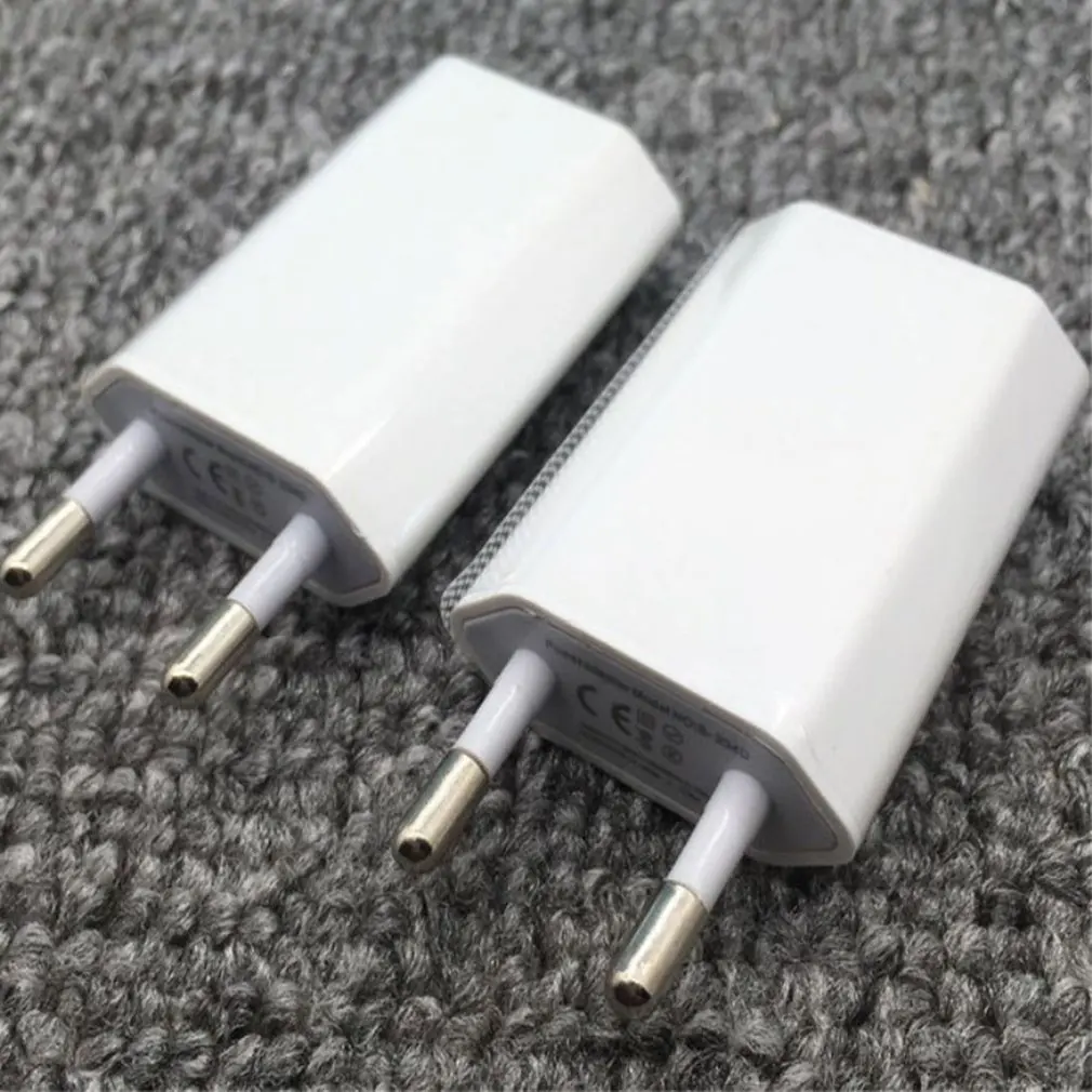 USB настенное зарядное устройство адаптер 5 в 1A один порт быстрое гнездо куб для