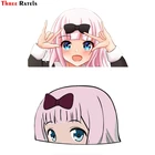 3D милая Chika Fujiwara Three Ratels FC79 аниме девушка Peeking Водонепроницаемая Автомобильная Наклейка для окна бампера мотоцикла комнаты