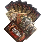 Карточки Del Toro Tarot 78 картов, карточки для гадания пророка, карточки для игр, Подарочная доска, астрология, товары для творчества