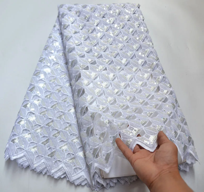 Французская фотография 2020 Высококачественная нигерийская сетка кружевная ткань