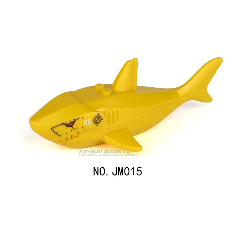 Kaygoo Ghost Zombie Shark Одиночная Пираты Карибы Строительные кирпичи фигурки Кирпичи Детские игрушки PG1008 pg1042 - Цвет: JM015