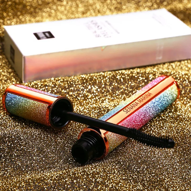 Makeup 4D Silk Fiber Lash Mascara Volume Waterproof Rimel Eyelash Extension Black Thick Lengthening Eye Lashes Cosmetics |