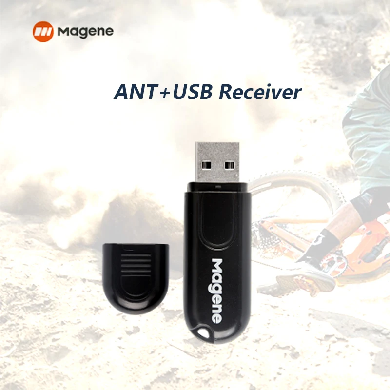 

MAGENE ANT+ USB Bike Computer USB ANT Stick Bluetooth Speed Cadence Sensor Transmitter Receiver Compatible with Garmin Sales