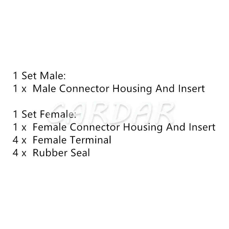 

1 Set 4 Pin 178399-2 184046-1 Throttle Sensor Plug 1JZ-GTE 2JZ-GTE 1UZ 3SGE TPS Wire Socket Connector For Toyota