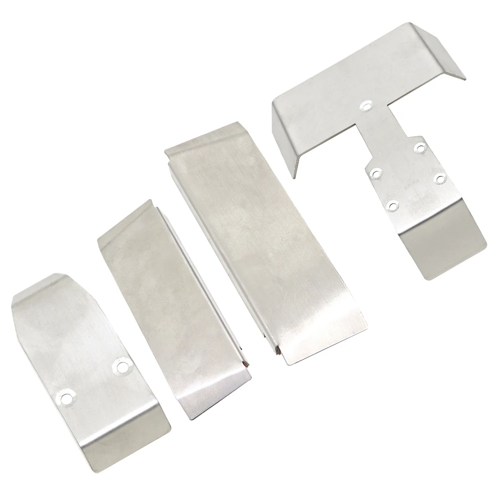 

Металлическая защитная пластина шасси для домашних игрушек 1:16, прочная легкая установка, крепление с винтом для TRAXXAS SLASH VXL