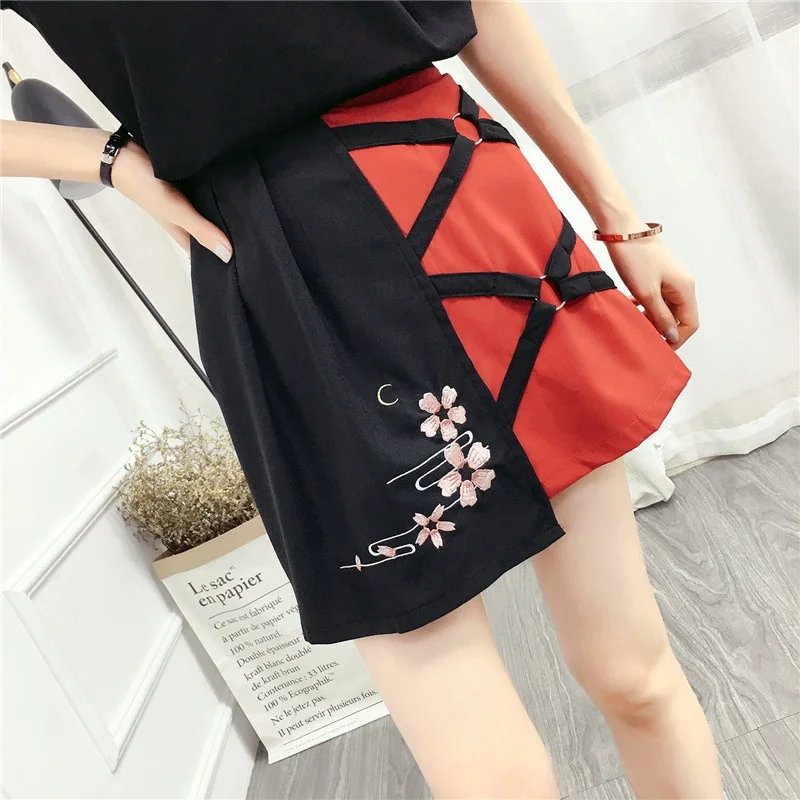 Женские юбки с высокой талией в стиле пэчворк Новинка лета 2021 модное милое платье