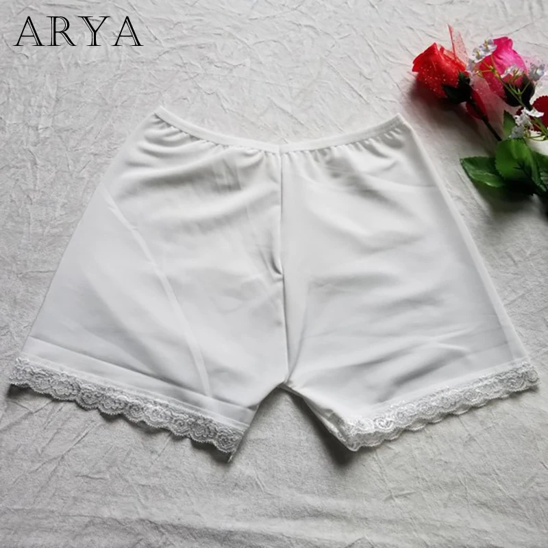 Женские кружевные шорты Arya удобные дышащие с бедрами нижнее белье короткие