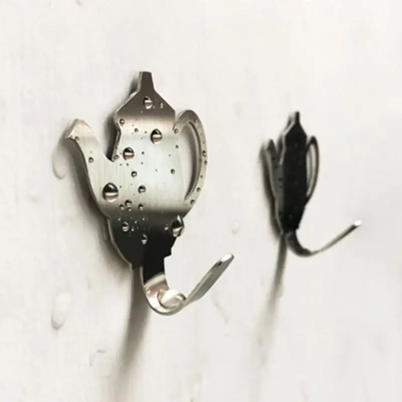 2 шт./компл. стены кухни дверь металлический крючок для ключей Британский чайник