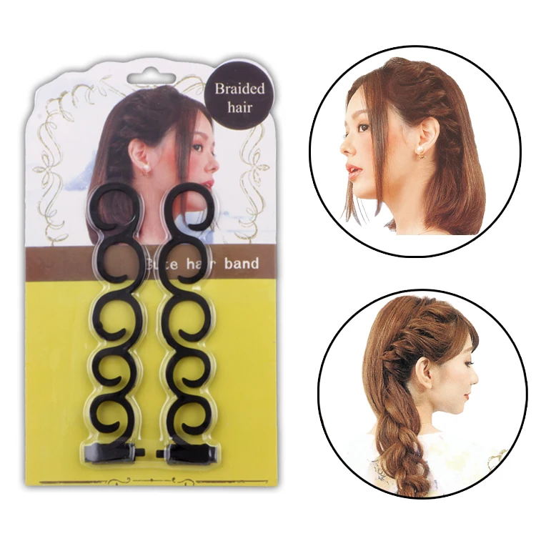 Lady French Hair Braiding Tool Magic Hair Twist Styling Clip Braider Roller Bun Maker DIY Hair Band Accessories hair tools images - 6