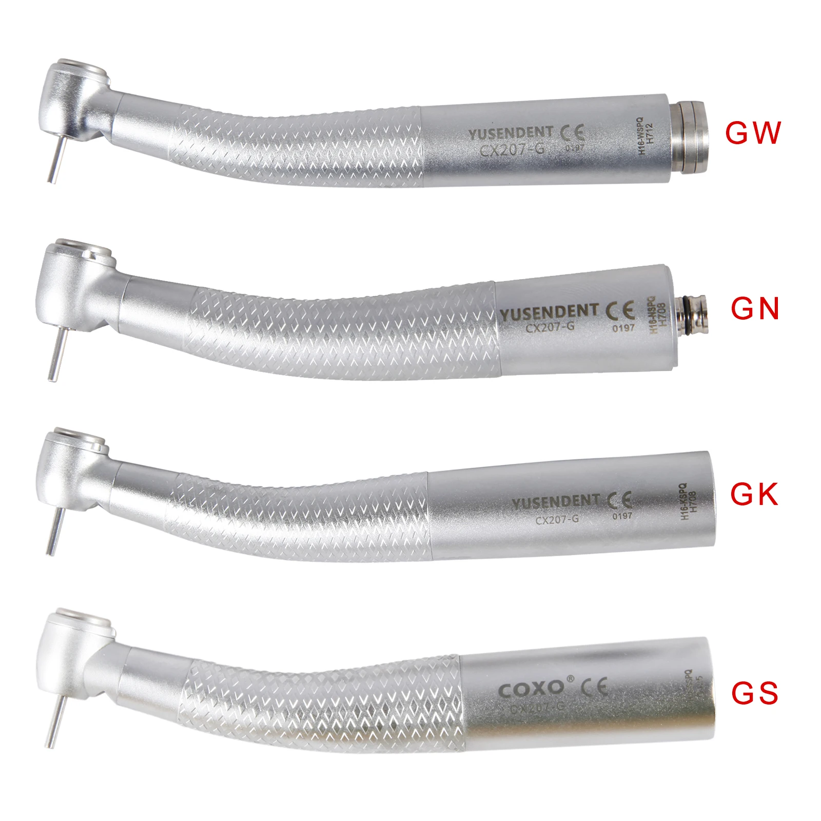 Dental Fiber Optic High Speed Turbine for COXO Fiber Optic LED Handpiece Standard for KaVo NSK Sirona