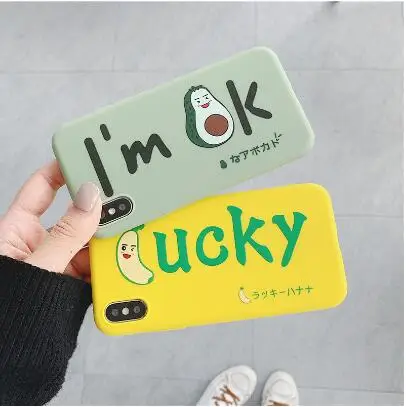 Милые летние чехлы с фруктами авокадо для huawei Honor10 8X Mate20 Pro милые телефонов P20 P30 pro