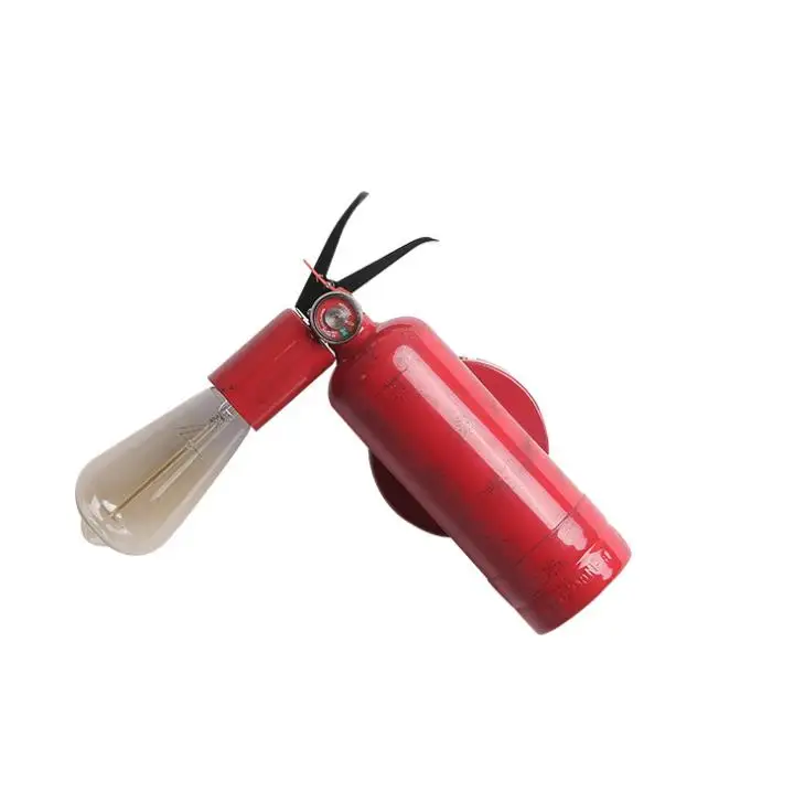 

Retro Industrial Wall Lamp Iron Fire Extinguisher Sconce Wall Light Fixtures Vintage Wall+lamps for Living Room bar Art Deco E27