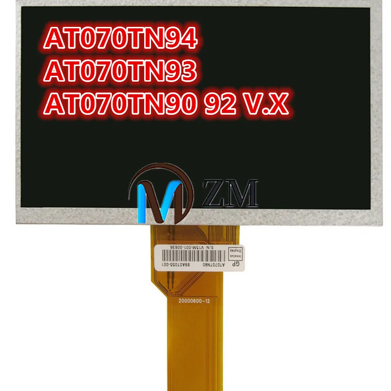 

7 inch LCD screen touch screen panel AT070TN94 AT070TN93 AT070TN90 92 V.X car DVD navigation LCD Replacement parts