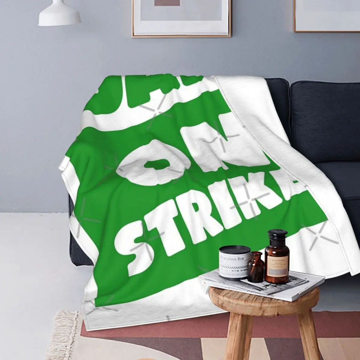

Uaw On Strike-Manta con капуча для детей, кубики для cama colcha, 150