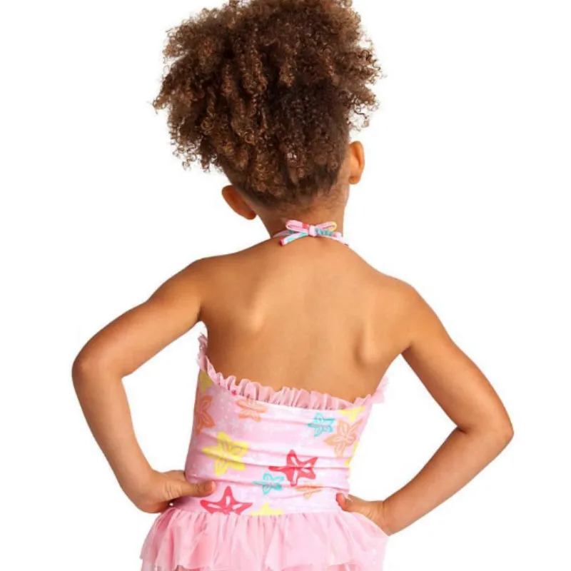 Слитный купальник для девочек купальный костюм бикини маленьких Русалочка