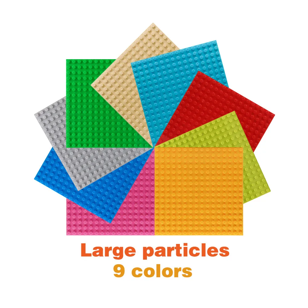 Большой размер Лидер продаж базовые пластины строительные блоки сделай сам