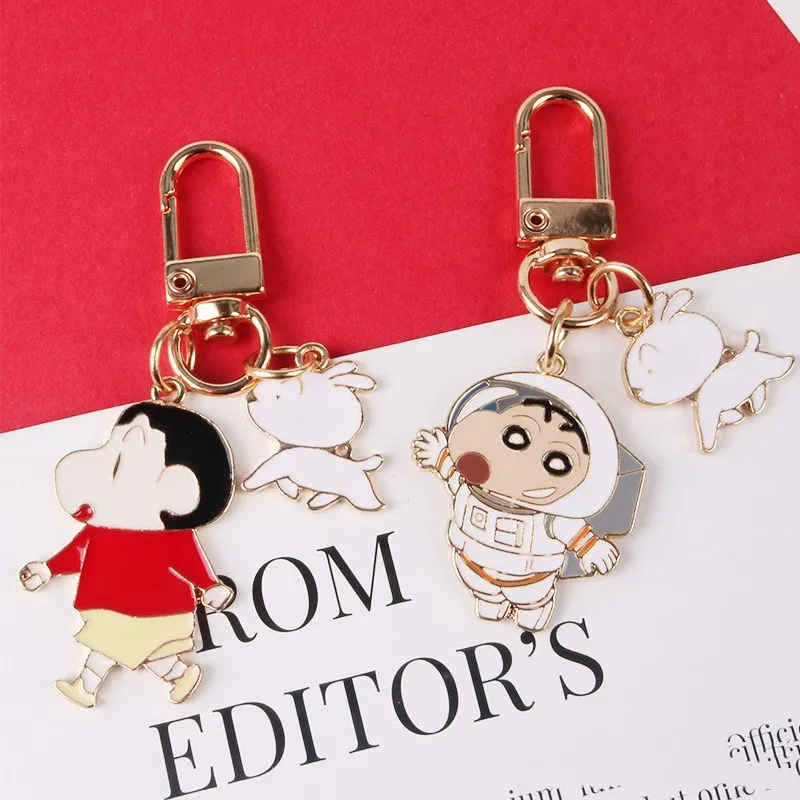 

Fashion Day Series Cartoon Character Alloy Key RingCute Puppy Pendant Key ChainLoversAdorn Article Bag Key Chains Wholesale