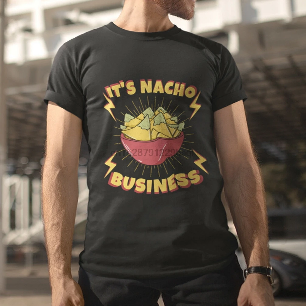 Мужская черная футболка в деловом стиле It Nacho Размер Φ 3Xl | одежда