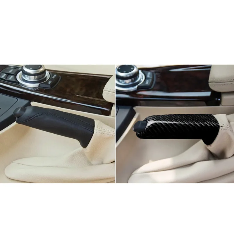

Fit For BMW F10/F20/F30/F34/f07/f25/F26/F15/f16 carbon fiber handbrake modified auto parts