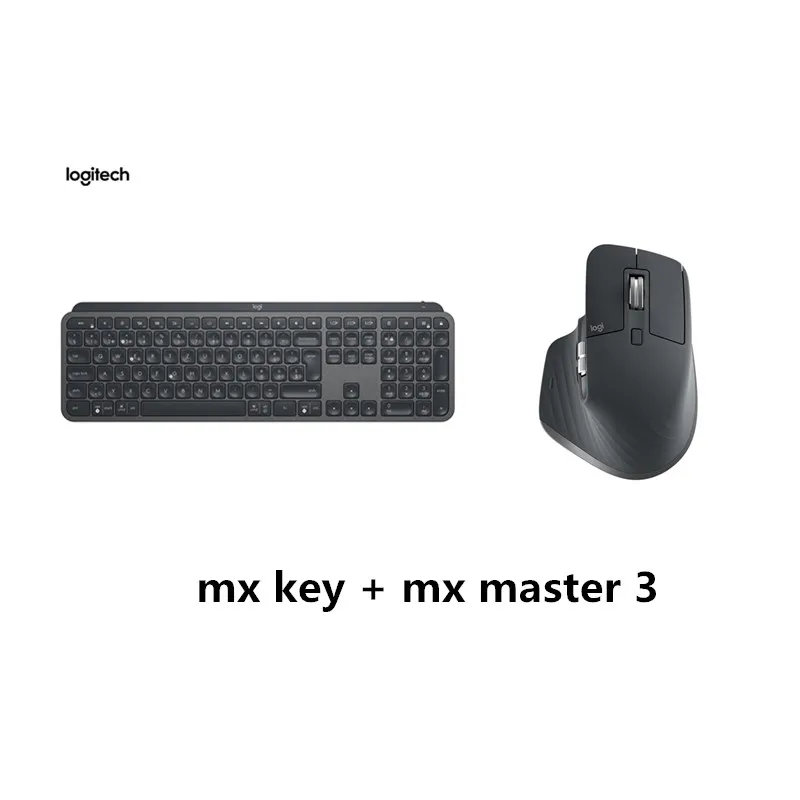 MX KEY MX MASTER3 Беспроводная мышь с подсветкой для клавиатуры MX master 3 - Цвет: MX KEY MX MASTER3