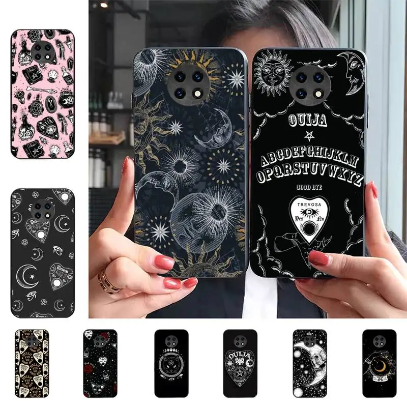 

Witches moon Tarot Mystery totem Phone Case For Redmi 9 5 S2 K30pro Silicone Fundas for Redmi 8 7 7A note 5 5A Capa