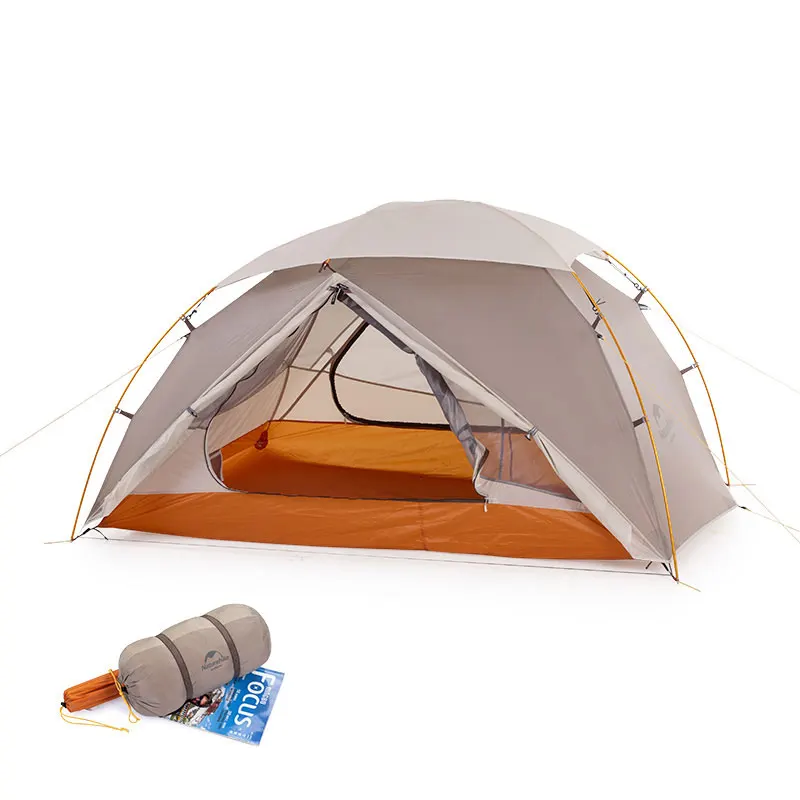 Naturehike Открытый Кемпинг Сверхлегкий тент Туманность 20D нейлон двухслойная X