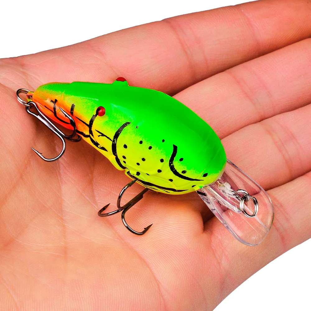 

1Pc 7.2cm/11.3g Crank Fishing Lure Bait Wobbler Minnow Isca Artificial Lures Crankbait Leurre De Bass Pike Trolling Pesca Tackle