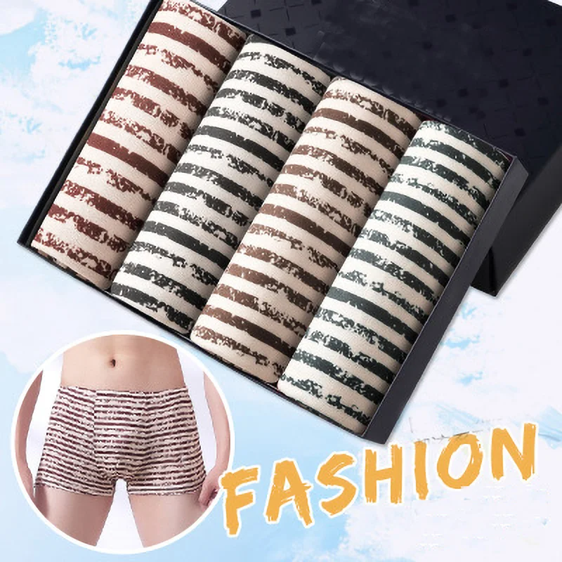 

2020 4Pcs\lot Panties Mens Underwear Soft Boxers Modal Boxer Men Solid Boxer Shorts Plus Size Boxers Mens Underwear Lot