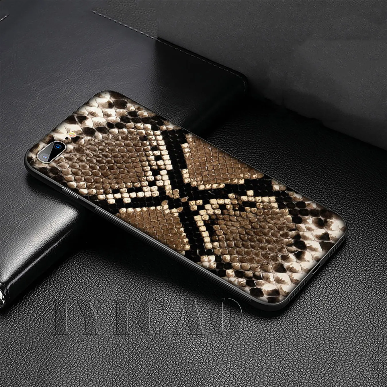 Мягкий силиконовый чехол IYICAO для iPhone 11 Pro XR X XS Max 6 6S 7 8 Plus 5 SE черный телефона из ТПУ |