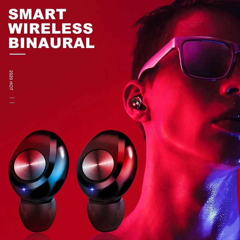 F9-9 TWS Wireless Bluetooth Earphone Stereo Airbuds with Mic LED Display Sport Gaming Headset Headphones With Power Bank | Электроника