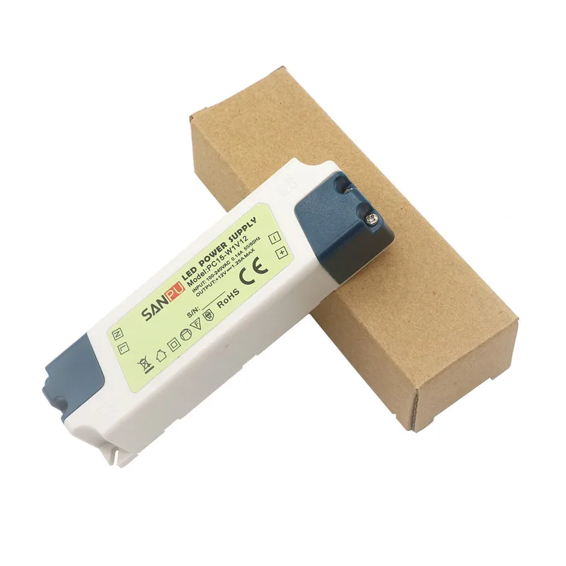 DC12V/24 V Безопасность Светодиодный Питание освещения трансформаторный Блок 15/35/60