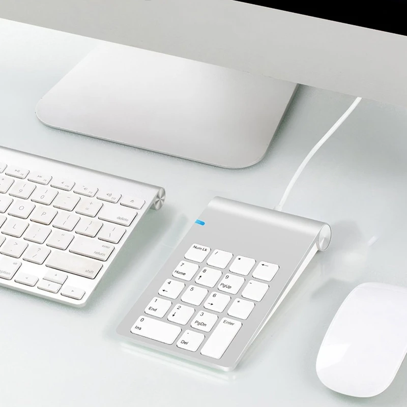 Портативная цифровая клавиатура с 18 кнопками USB 2 0 портативная цифрами Pad для