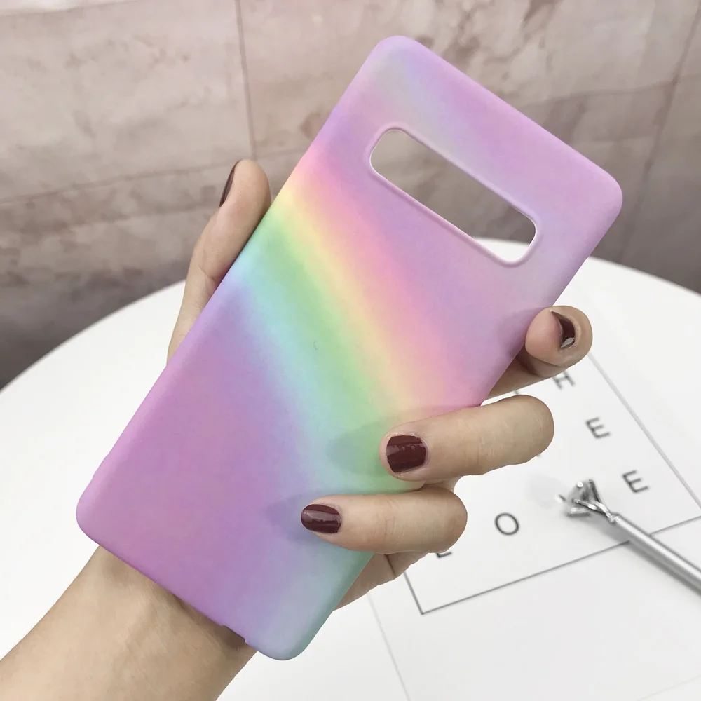 Жесткий ПК Мрамор чехол для телефона для samsung Galaxy S10 S9 S8 плюс S10E S7 Edge Note 9 8 10 Plus чехол накладка ультра тонкий Пластик оболочки - Цвет: 16