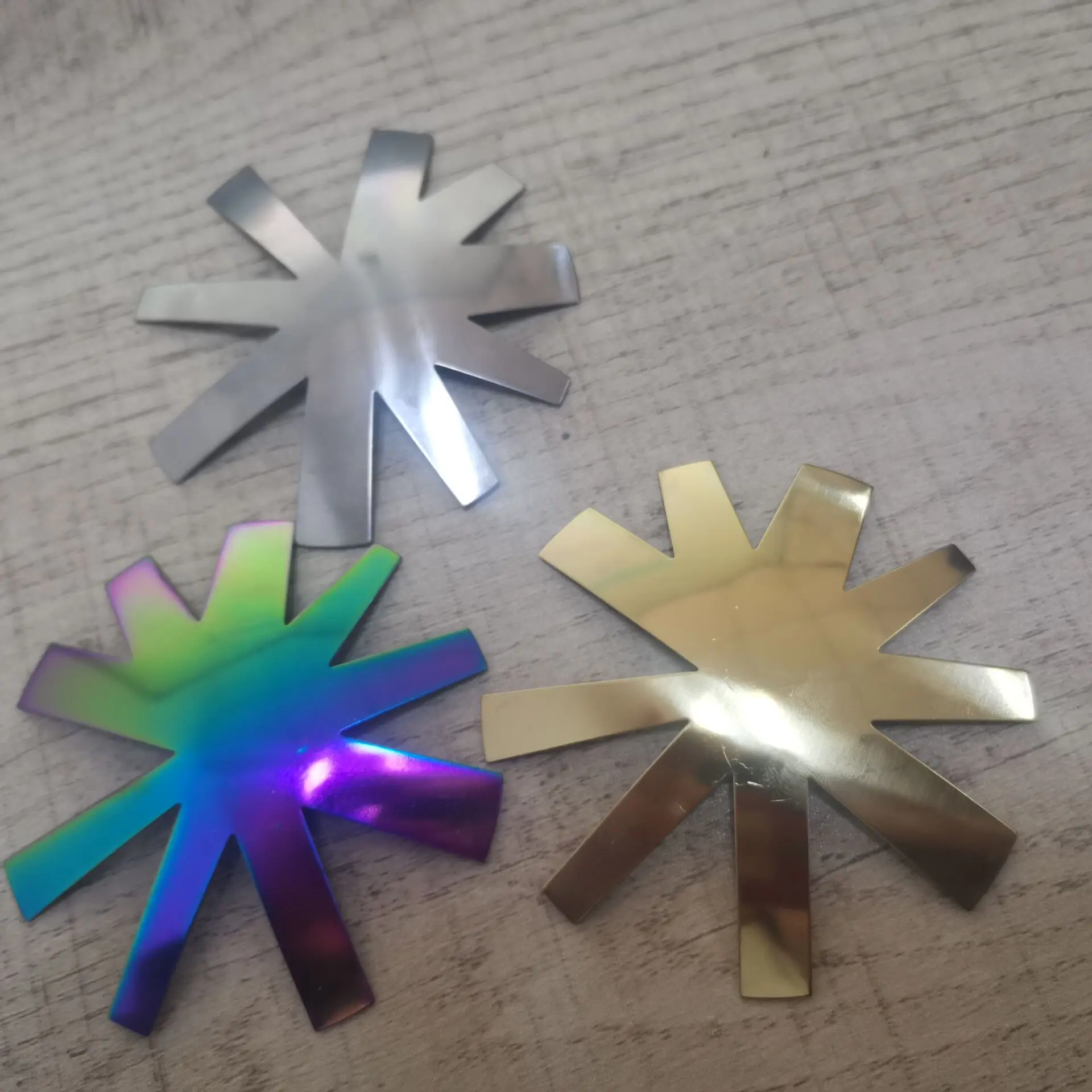 Профессиональные 9 размеров миндалевидные кончики для ногтей резак серебро