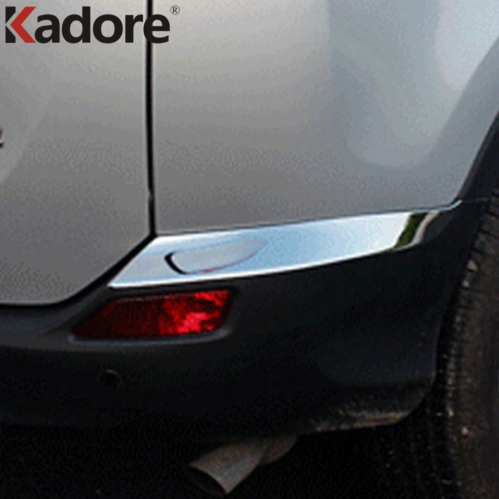 Для Toyota RAV4 RAV 4 2016 2017 ABS хромированный задний фонарь накладка на веко бампер