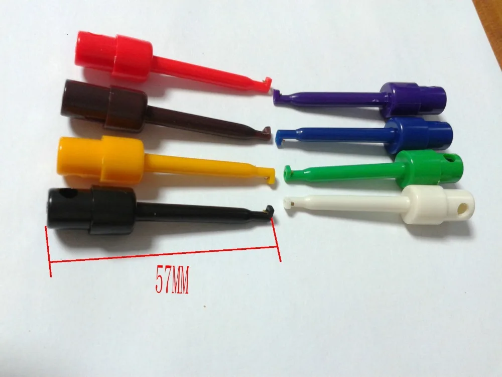 160 шт. Малый пластиковый испытательный крюк зажим SMD PCB IC тестовый зонд Новинка |