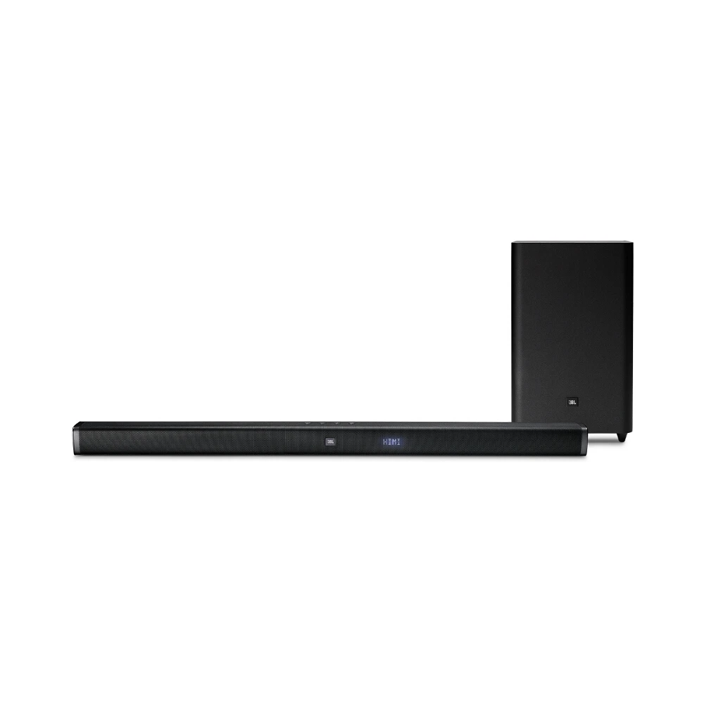 Саундбар JBL Bar 2.1-канальная звуковая панель с беспроводным сабвуфером