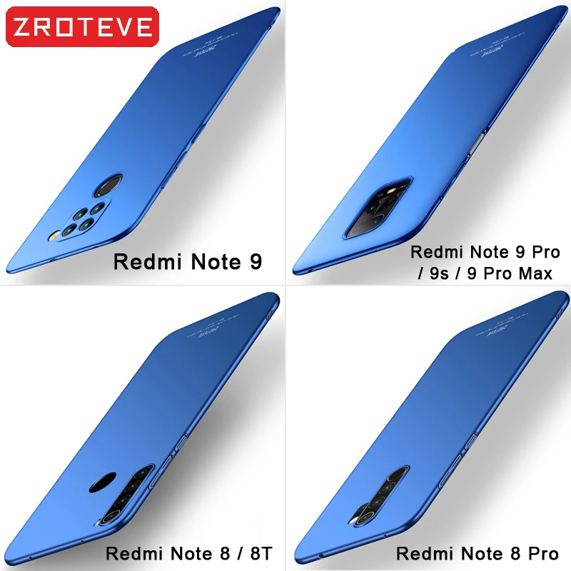 Матовый чехол для Xiaomi Redmi Note 9S 9 Pro Max 8T 9T 7 8 | Мобильные телефоны и аксессуары