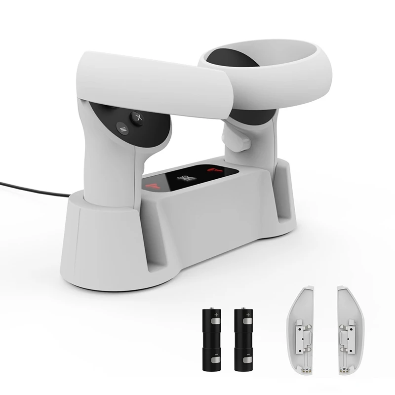 

Type-C Magnetic Charger Dock Holder for Oculus Quest 2 Fast Charging Dock Stand Charger Dock VR Stand Controller Display