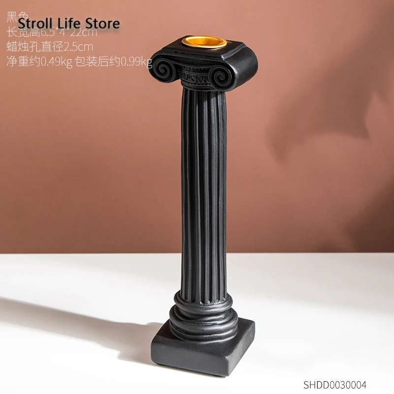 Nordic Creative Candle Holders Stand Retro Ornaments Wedding Centerpieces Candles Home Decoration Bougeoir Gift FC469 | Дом и сад