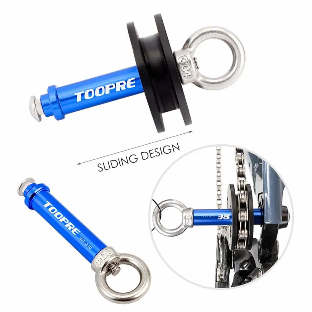 

Bike Chain Holder Convenient Flexible Bicycle Chain Keeper Chain Washer Chain Fixer Tension Tool