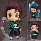Аниме Demon Slayer: Kimetsu no Yaiba Kamado Tanjirou Милая Сочлененная фигурка коллекционные модели игрушек
