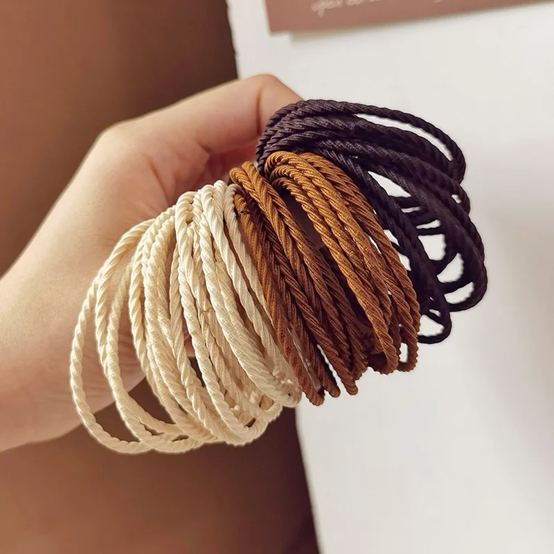 

Headwear Hair Accessories Rubber Rope Elastic Hair Bands For Girls Kids Children Baby Charms Tie Gum hair band hair accessories