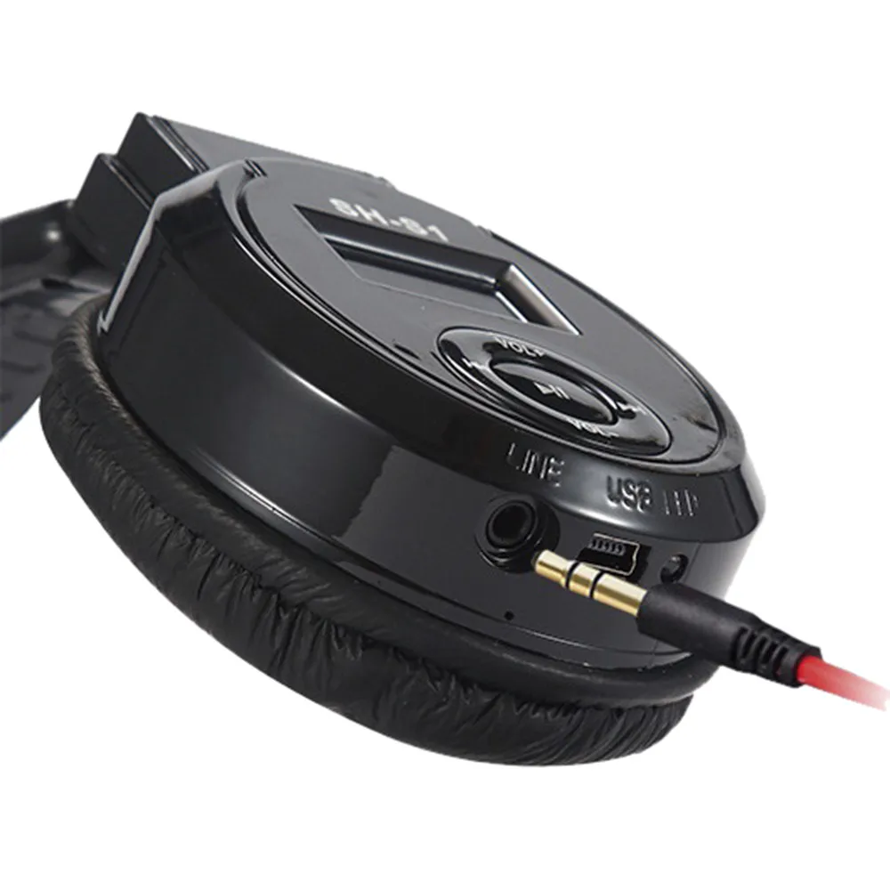 Складная спортивная беспроводная гарнитура с поддержкой TF карты стереонаушники
