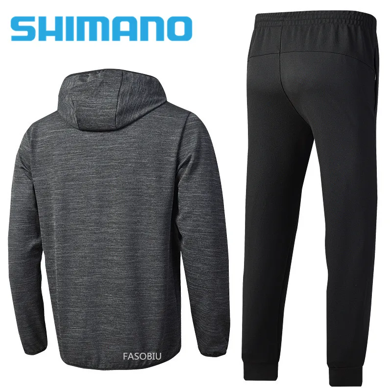 

Shimano Fishing Shirts And Pants Outdoor Sport Cotton Breathable Fishing Sportswear Set Man Big Size Hiking Fishing Clothings
