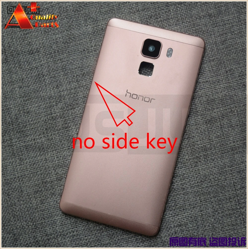 Оригинальный черный/серебристый/Золотой корпус для задней батареи Huawei Honor 7 чехол